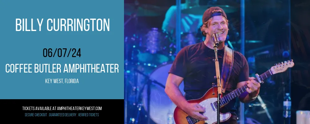 Billy Currington at Coffee Butler Amphitheater