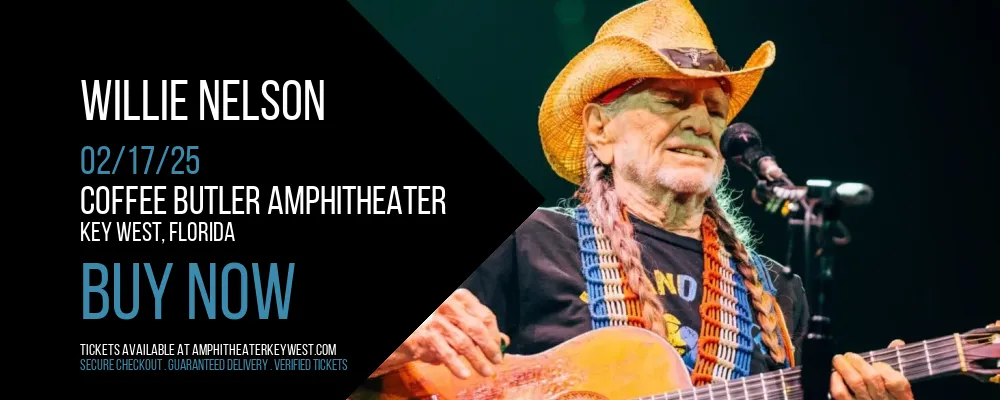 Willie Nelson at Coffee Butler Amphitheater