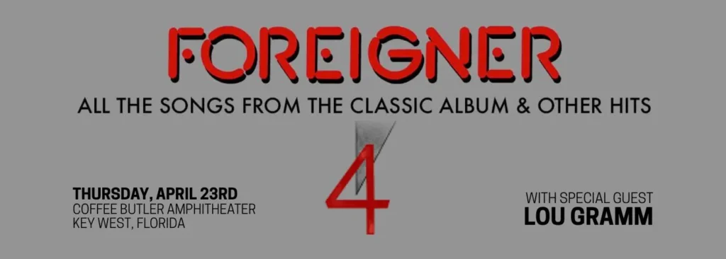 Foreigner & Lou Gramm at Coffee Butler Amphitheater