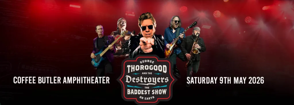 George Thorogood and The Destroyers at Coffee Butler Amphitheater